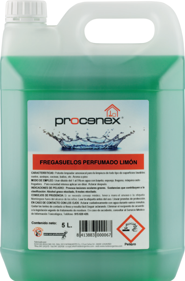 Fregasuelos perfumado limón