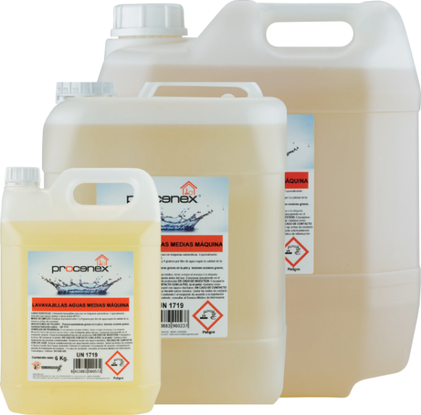 Lavavajillas aguas medias máquina